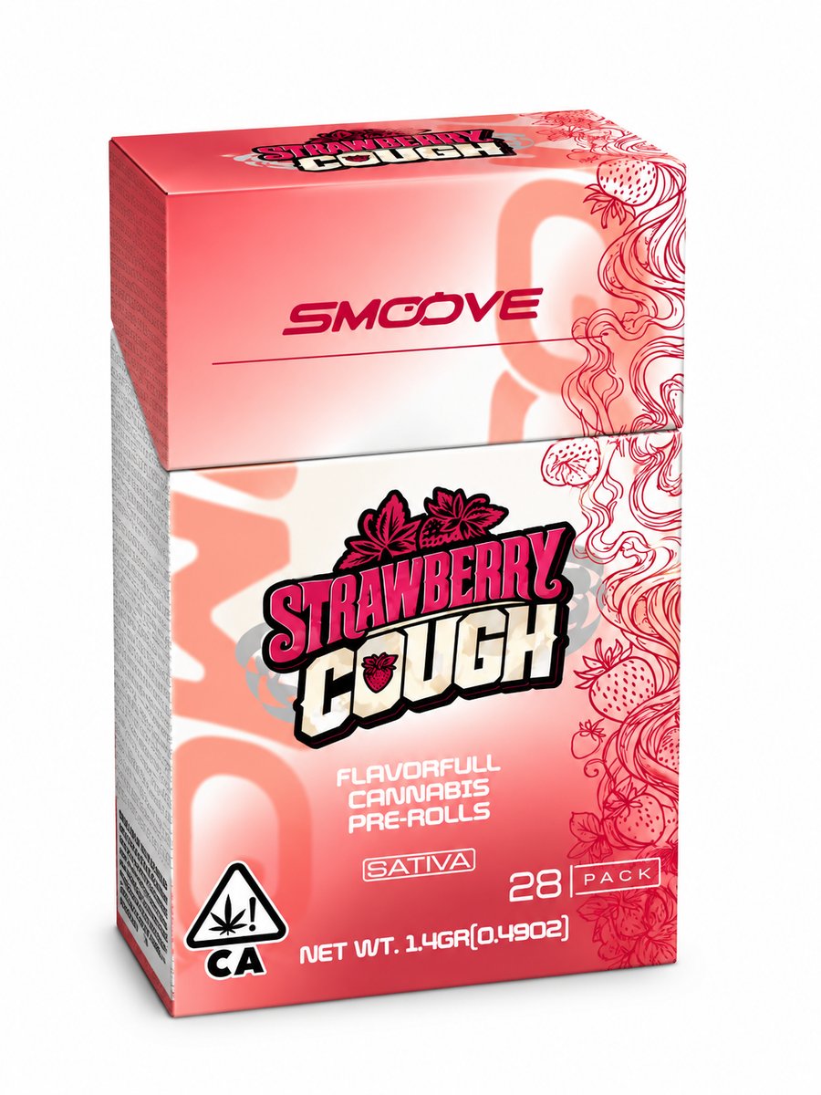 smoove Strawberry Cough pre-rolls